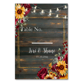 Tarjeta De Mesa Rosa y Boda Aster