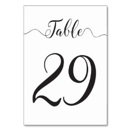 Tarjeta De Mesa Rótulo de tabla boda