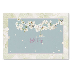 Tarjeta De Mesa Sakura