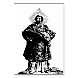 Tarjeta De Mesa San Adalberto de Praga Obispo y Mártir