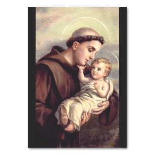 Tarjeta De Mesa San Antonio de Padua