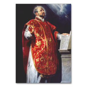 Tarjeta De Mesa San Ignacio de Loyola