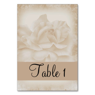 Tarjeta De Mesa Sand Antique Rosa