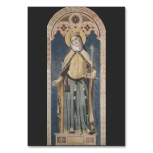 Tarjeta De Mesa Santa Adelaida de Italia Misericordia Imperial Art