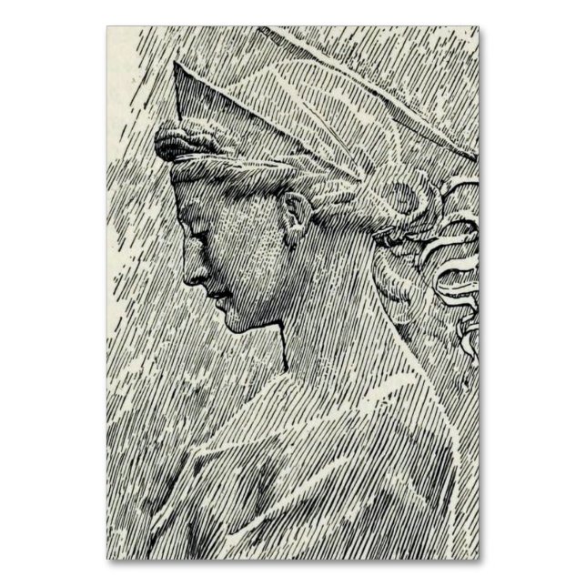 Tarjeta De Mesa Santa Cecilia Virgen y mártir (Anverso)