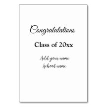 Sencillas felicitaciones por graduación mínima aña