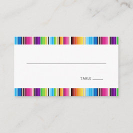 Tarjeta De Mesa Serape Spring