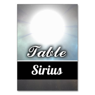 Tarjeta De Mesa Sirius
