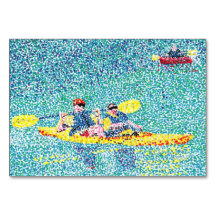 Sitting Kayaking Leading Flashcards for Adults