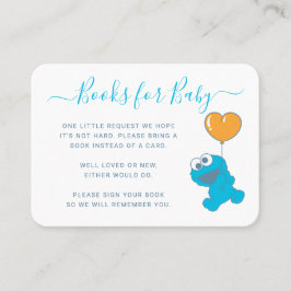 Tarjeta De Mesa Solicitud de libro de globo de cookies Monster Ins