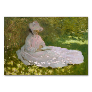 Tarjeta De Mesa Springtime Claude Monet