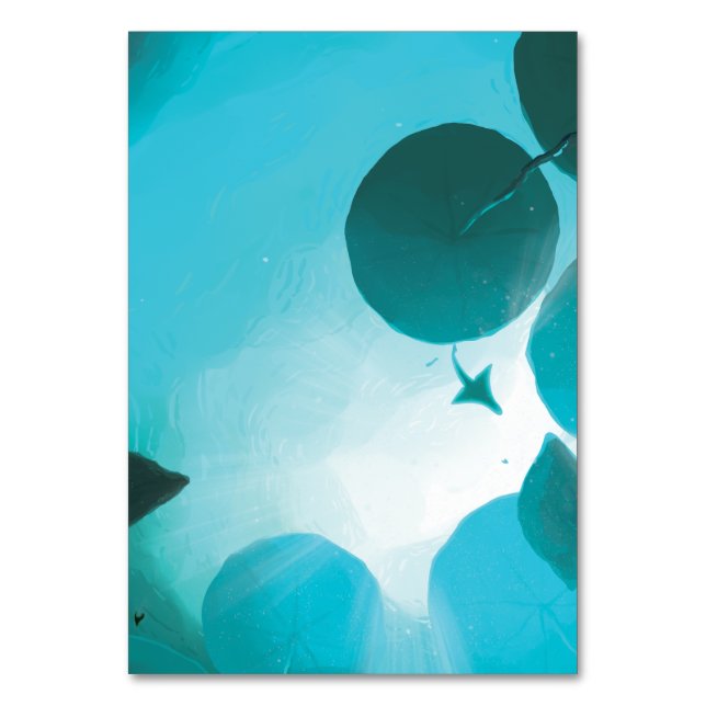 Tarjeta De Mesa Subnautica - Aquatic Ballad (Anverso)