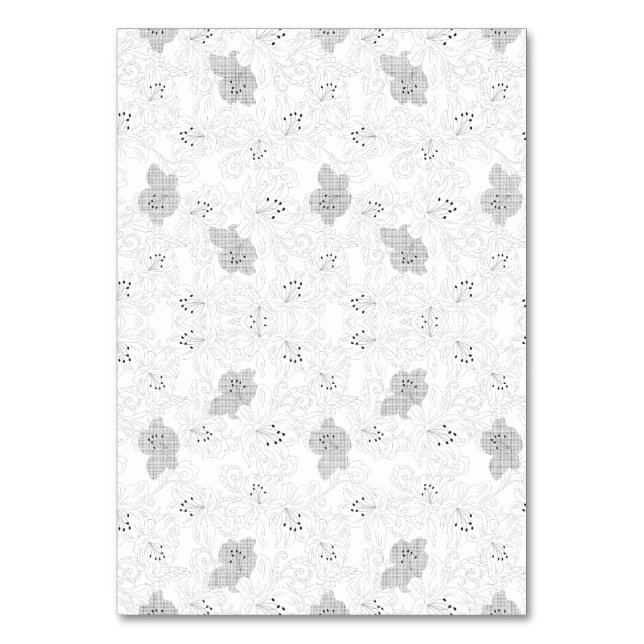 Tarjeta De Mesa Superposición de cuadrícula transparente - Textura (Anverso)