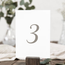 Tabla de color gris minimalista número 3