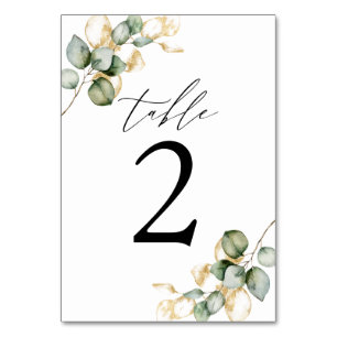 Tarjeta De Mesa Tabla de vegetación número 2