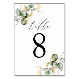 Tarjeta De Mesa Tabla de vegetación número 8