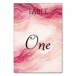 Tarjeta De Mesa Table Card