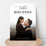 Tarjeta De Mesa Tema de viajes moderno Nombre de destino Boda de f<br><div class="desc">Este elegante número de mesa sería una gran adición a su celebración boda. Añade fácilmente tus propios detalles haciendo clic en la opción "personalizar". 🌸 NOTA: El tamaño de esta tarjeta es de 3, 5" x 5". Si desea un tamaño mayor, por favor contáctame antes de 💖 su compra. 📨...</div>