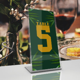 Tarjeta De Mesa Tema rico