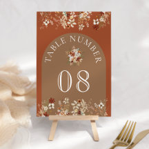 Terracota Floral Silvestre Beige Boda
