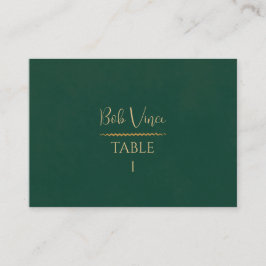 Tarjeta De Mesa Terracota & Gold Boda romántico Warm Boho Luxe