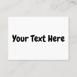 Tarjeta De Mesa Texto personalizado
