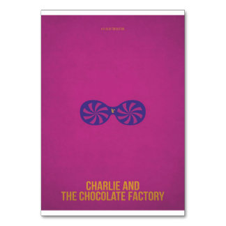 Tarjeta De Mesa The sweet chocolate factory_