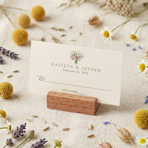 Tarjeta De Mesa The Wildflower Meadow Wedding Suite -