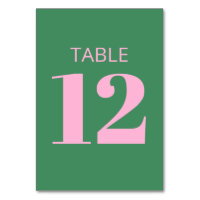Tipografía Negrita Moderna Rosa Verde Bat Mitzvah