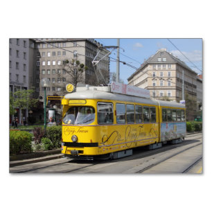Tarjeta De Mesa Tranvía de Viena