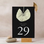 Tarjeta De Mesa Tropical Premium Black Onyx Pampas Grass<br><div class="desc">Romántico,  suave,  premium negro Onyx Floral Pampas Grass Tropical Jungle Número de tabla. Esto formará parte de la suite. #pampasgrass #jungleWedglemarri#jungleInvitación #coral#weddingmenu #deserdtwedding #lasvegas#terracottaboda #peachWed#pampaswedingmenu #pampas #terracotta #coral #peach #naturalboda #driedgrass #driedpampas #wabisabiWed#natureboda</div>