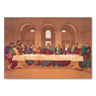 Tarjeta De Mesa Última Cena de Jesucristo