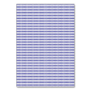 Tarjeta De Mesa Un cielo azul vívido con nubes blancas dispersas.