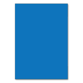 Tarjeta De Mesa un fondo azul con