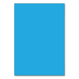 Tarjeta De Mesa un fondo azul con