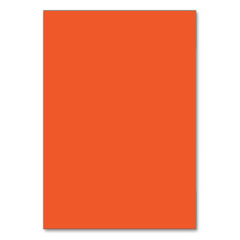 Tarjeta De Mesa un fondo naranja con un