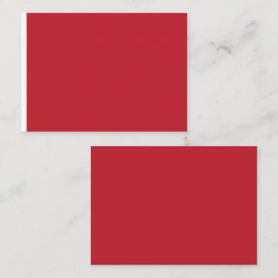 Tarjeta De Mesa un fondo rojo con