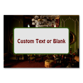 Tarjeta De Mesa Un Navidad victoriano - Tabletas de Personalizable