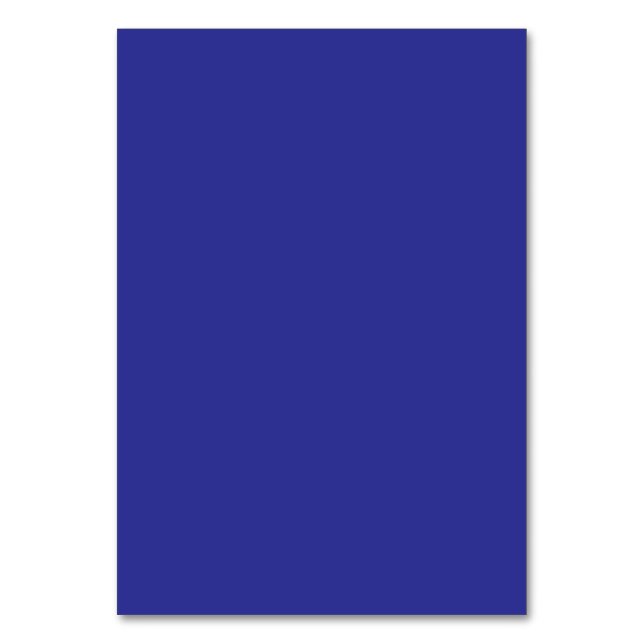Tarjeta De Mesa una pared azul con un reloj (Anverso)