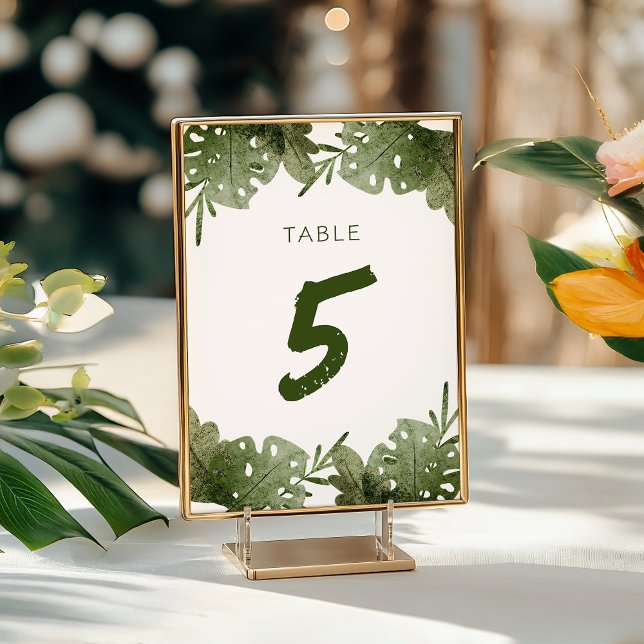 Tarjeta De Mesa Uno Salvaje Está En Camino De Safari Baby Shower (Subido por el creador)