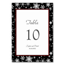 Vacaciones de invierno Copos de nieve Boda Búfalo 