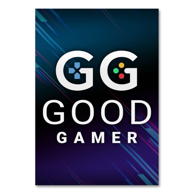 Tarjeta De Mesa Video de GG Good Gamer (Anverso)