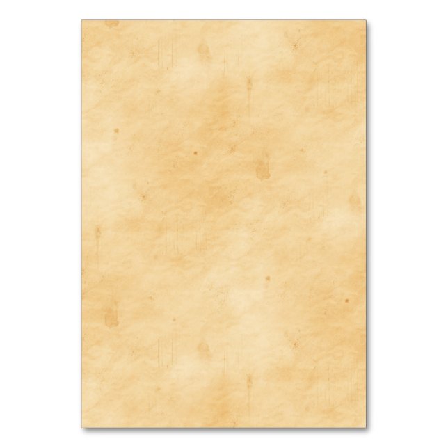 Tarjeta De Mesa Viejo Parche De Fondo De Cara Manchada (Anverso)