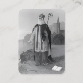 Tarjeta De Mesa Vintage Prayer of St. Patrick Catholic Prayer Card