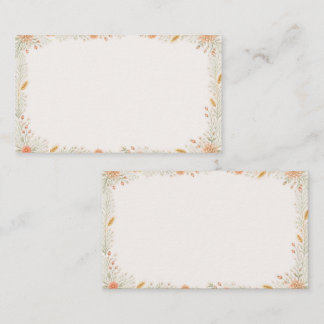 Tarjeta De Mesa Watercolor Camellia Wedding Place Card 