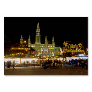 Tarjeta De Mesa Wiener Christkindlmarkt