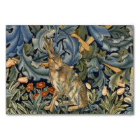 William Morris Forest Rabbit Floral Art Nouveau