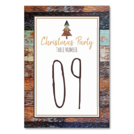 Tarjeta De Mesa Winter Barn, Felices Fiestas