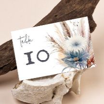 Winter Boho Floral Boda | Blanca