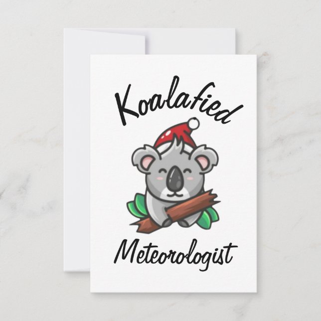 Tarjeta de Meteorólogo Koalafied (Anverso)